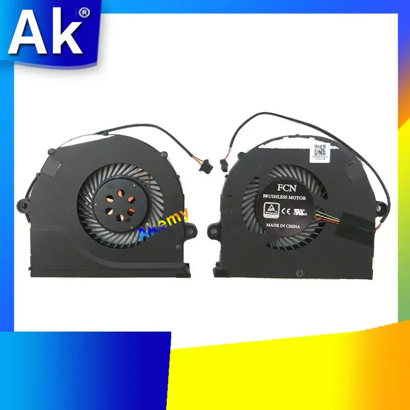 

New original cpu cooling fan for FCN FKA5 DC12 0.4A fan cooler FCN4VBKLFAJN10 FAN FOR ASUS ROG FX503 FX503VD GL503VD GL503
