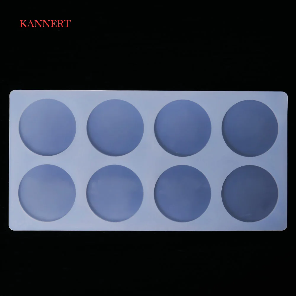 Buy 8 Holes Round Shape Silicone Mold Chocolate Molds