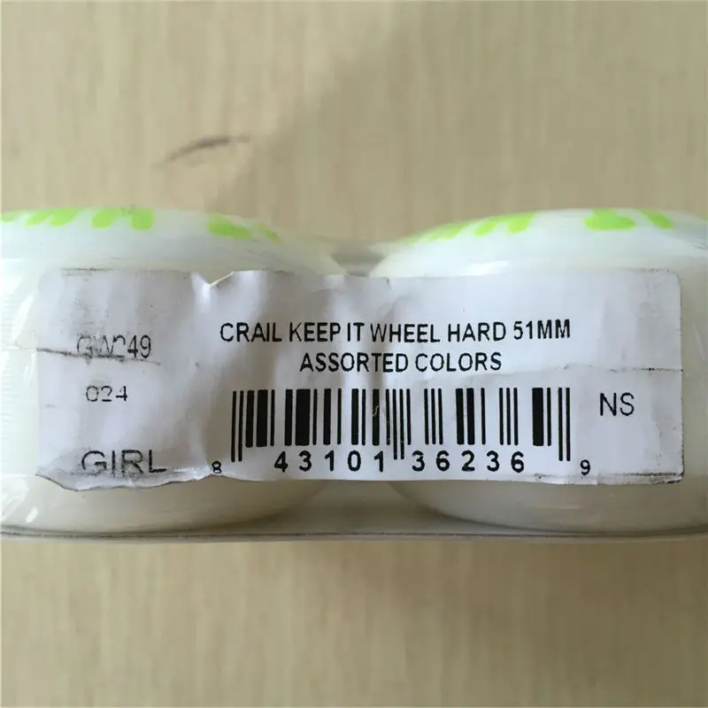 Girl Skateboard wheels 51 mm (4)