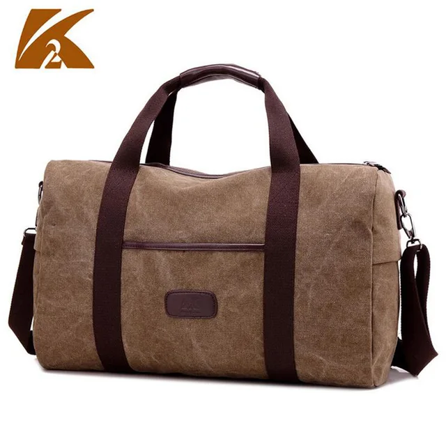 Kvky British Style Men S Travel Duffel Bag Casual Vintage Canvas Kvky British Style Men S Travel Duffel Bag Casual Vintage Canvas Capacity Shoulder Handbag Retro Rucksack