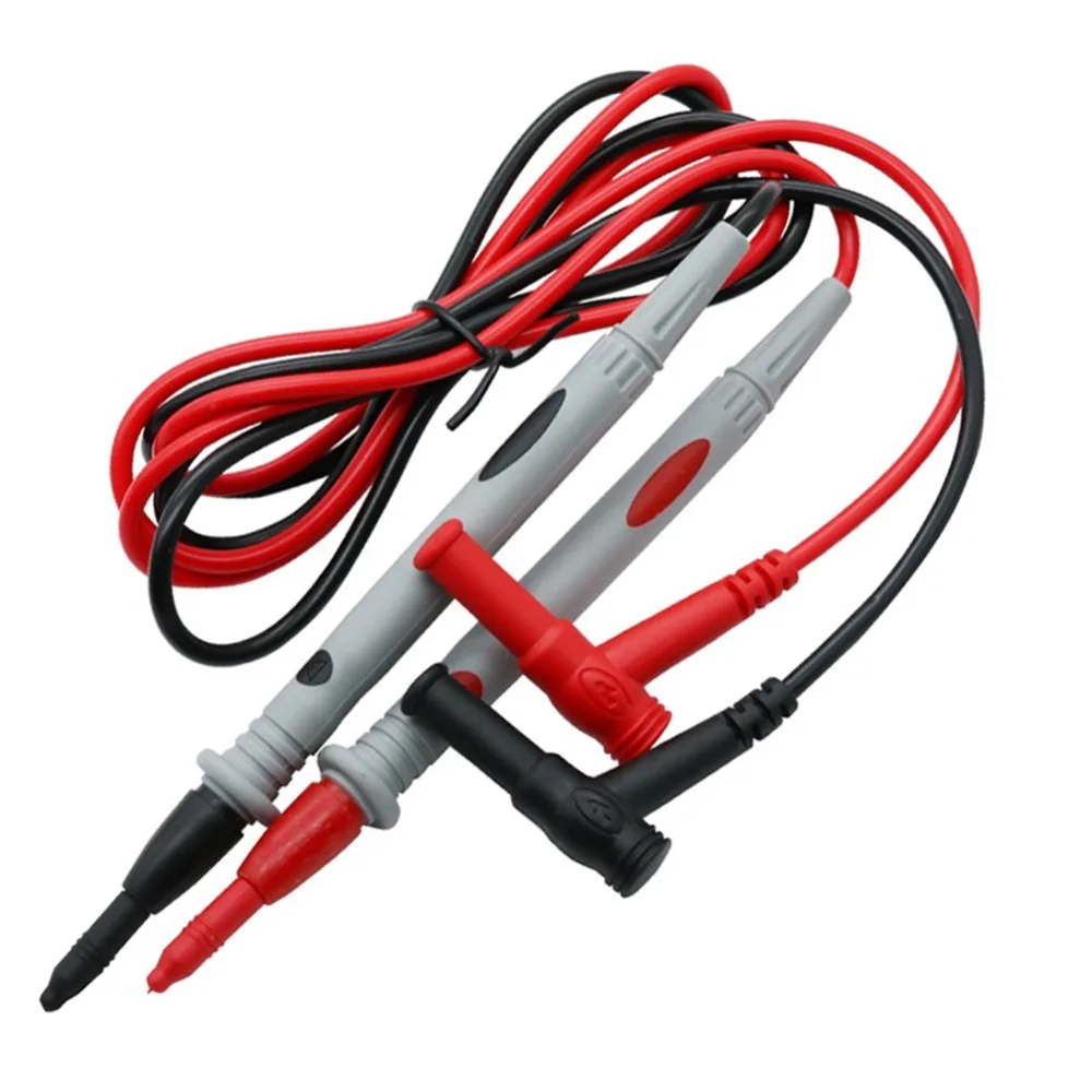 

2Pcs Universal Probe Test Leads Pin for Digital Multimeter Needle Tip Multi Meter Tester Lead Probe Wire Pen Cable 1000V 20A