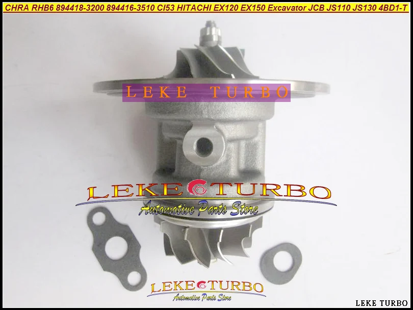 RHB6 8944183200 8944163510 8-94418-3200 894418-3200 CI53 Turbo For HITACHI EX120 EX150 For JCB JS110 JS130 Excavator 4BD1 4BD1-T
