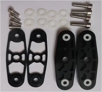 

4pcs / set 1760 17*6 inch Carbon Fiber CF Folding Propeller Clamp Foldable Prop Clip CW/CCW For DJI E1200 4216 Motor