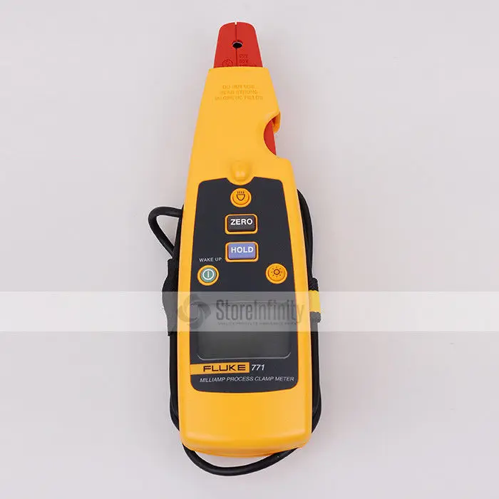 Fluke 771 Milliamp Process Clamp Meter DMM Test AC MA Testerin