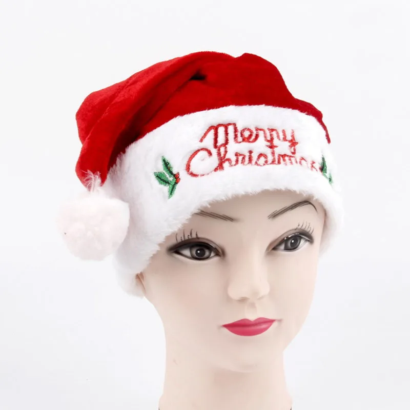 Christmas Hats Christmas Home Ornaments Decoration Santa Hats For Children Adult For new year Christmas Cap Party Props Gifts4