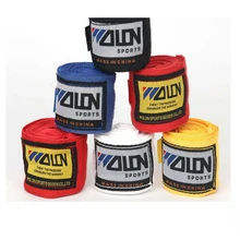 4,5 м хлопок бокс спортивный ремешок Kick боксерский бандаж сандалии борьбы тайского бокса карате ММА тхэквондо перчатки обертывания Boxeo Фитнес