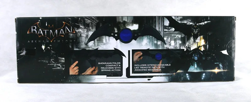 New Batman Bruce Wayne Series Arkham Knight DC Comic Super Hero Batarang Replica Weapon Model 40CM