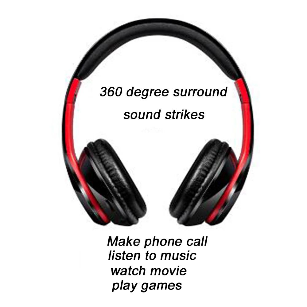Bluetooth наушники с поддержкой TF карт и FM радио|Наушники гарнитуры| |