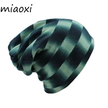 Miaoxi, новинка, модная Осенняя теплая женская шапка, шарф, повседневная, для девушек, для взрослых, в клетку, вязаная, полиэфирная шапка для девушек, шапочки, женские, Skullies