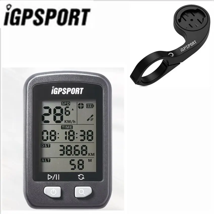 

IGPSPORT IGS20E Wireless Stopwatch Bicycle Wireless Computer IPX6 Waterproof including s60 mount