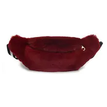Осенне-зимняя женская модная поясная сумка, бархатная зимняя поясная сумка Bananka, Женская поясная сумка для подиума, поясная сумка