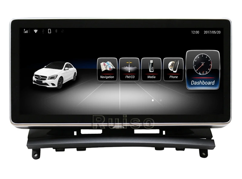 Perfect FOR Benz C class C180 C200 C220 C250 C300 C320 CDI C63 2008-2010 Android 7.1 Car DVD player gps audio stereo ips screen Monitor 8