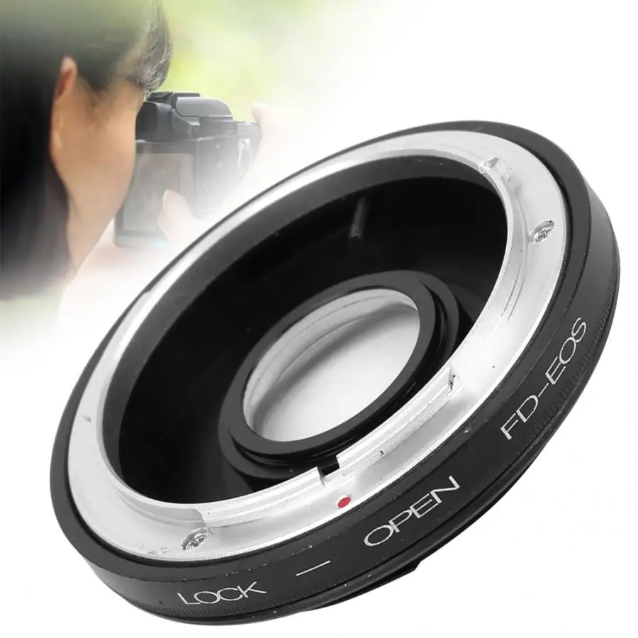 Металлическое Крепление объектива переходное кольцо для Canon FD объектив камеры EOS