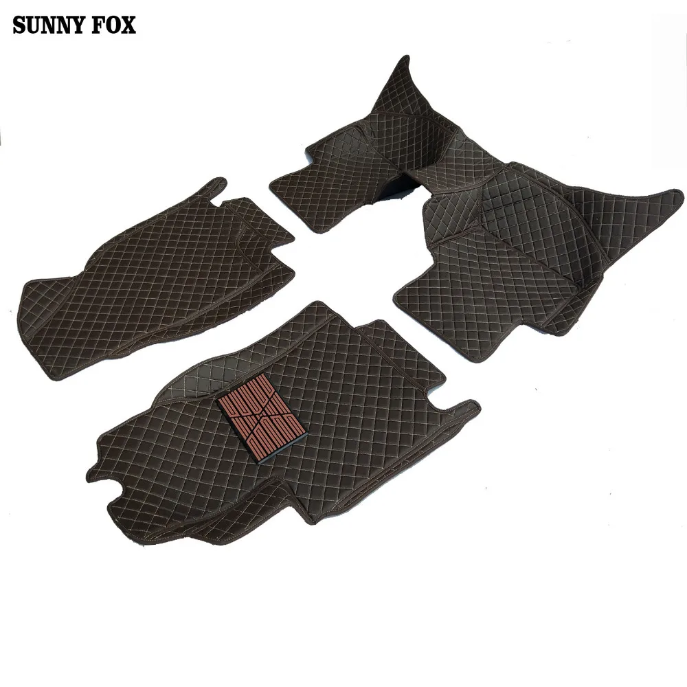 SUNNY FOX Car floor mats for Mercedes Benz W203 W204 W205 C class 180