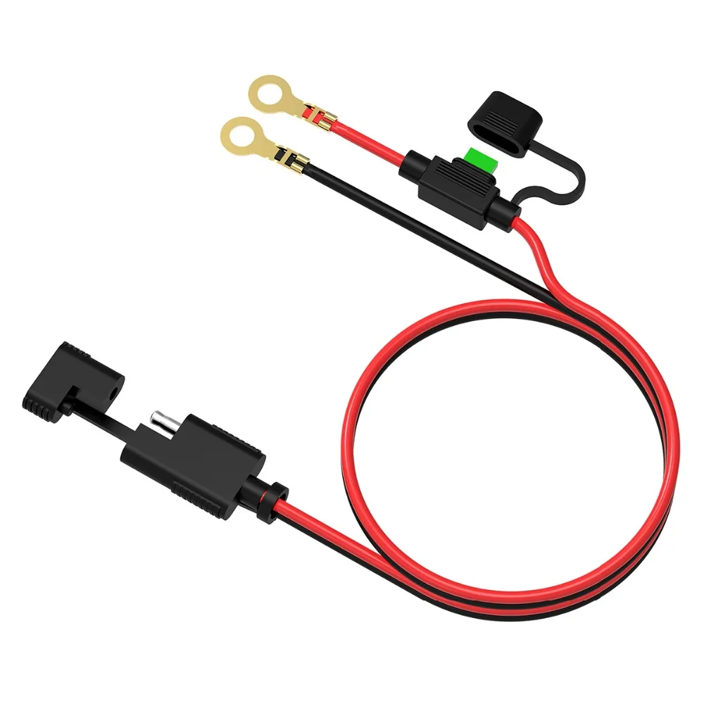

Universal 12V Terminal To SAE Quick Disconnect Cable Motorcycle Battery Output Connector Car Motorcycle Battery Charger Cable