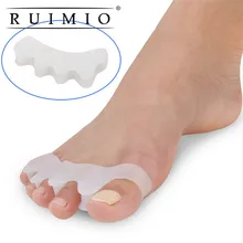 RUIMIO Wpmen Прорезиненные носочки для пальцев ног для занятий спортом, йоги, занятий бегом, облегчение боли, выпрямитель для пальцев ног
