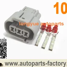 Longyue 10 шт. 3 way Женский катушка зажигания Ремонтный комплект из штекерного разъема аксессуары для BYD F3 G3 L3