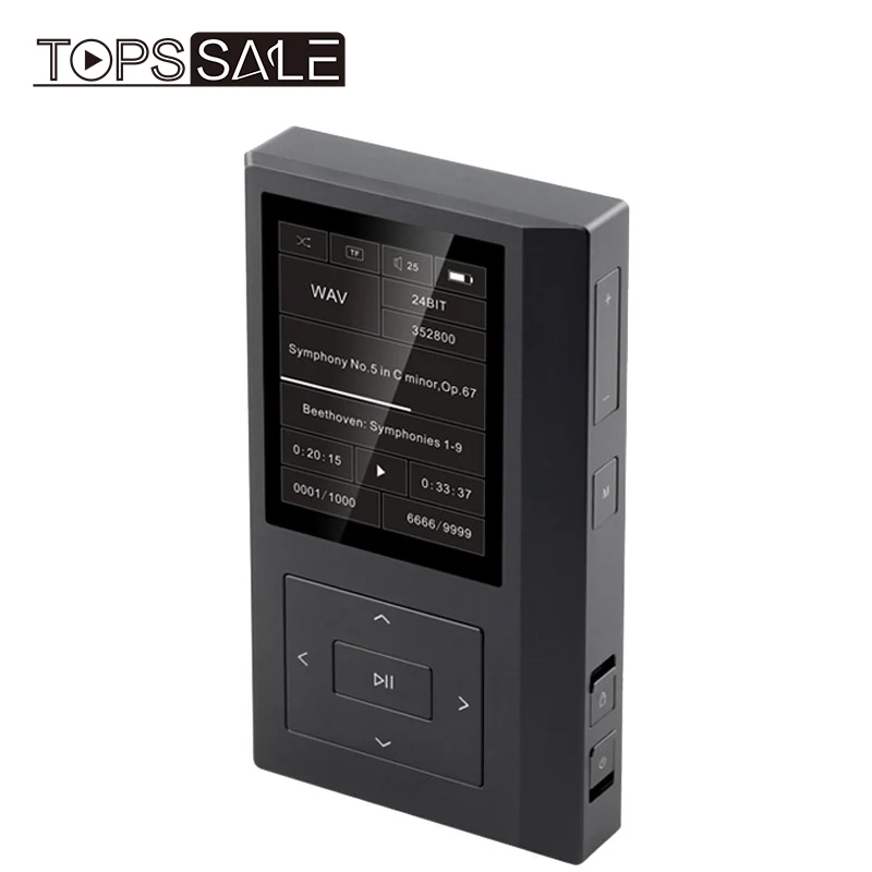 

QLS QA361 HiFi AK4495SEQ 6OPA1622 Master Tape Lossless Music Player DSD Hard Solution MP3 Portable Player