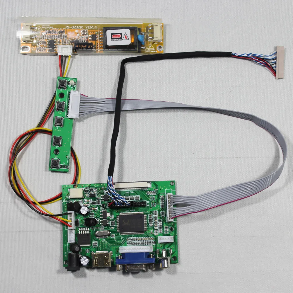 

HDMI VGA 2AV lcd Controller board VS-TY2662-V1 for 12.3inch 1280x480 LQ123K1LG03 lcd panel