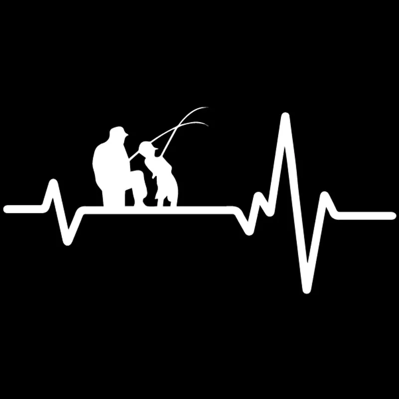 YJZT 17 см * 8 виниловые наклейки в виде Фотообоев c переводными картинками Heart Beat
