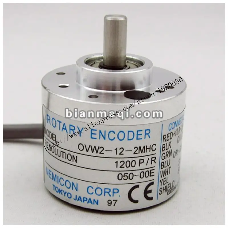 

Supply of OVW2-12-2MHC within close control NEMICON encoder / shaft diameter 6mm / 1200 Pulse