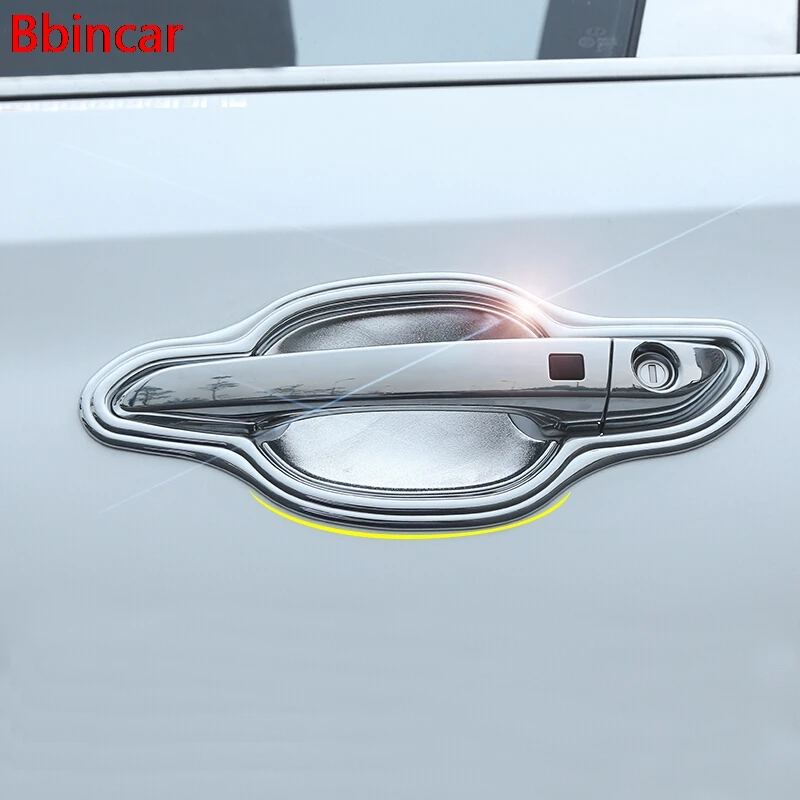 Bbincar ABS Хромированная боковая дверная ручка крышка чаши отделка наружная чашка