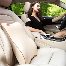 Tancredy Комфорт Пены Памяти средства ухода за кожей Шеи диванная подушка под спину сзади летние машинный Поясничный подушка для позвоночника Пояс спинки сиденья Поддержка дома кресло автомобиля