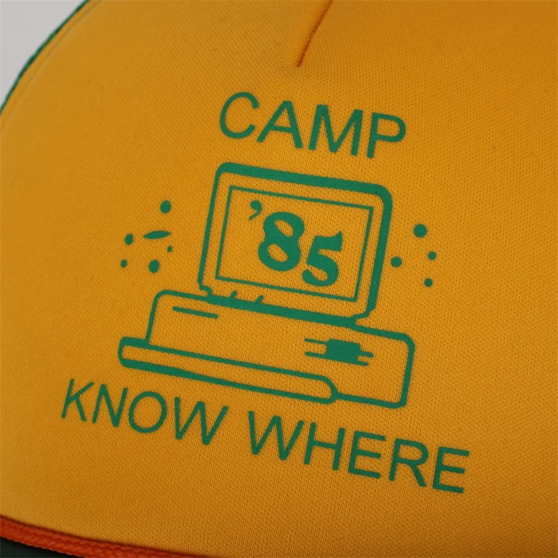 Cosplay&ware Stranger Things Dustin Cosplay Baseball Hat Adult Kids Inch Camp Know Where Green Yellow Cap -Zentai shop online HTB1wUdRXoY1gK0jSZFCq6AwqXXae.jpg