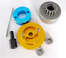 1 set Flywheel Clutchbell 14T 10093 Tooth Clutch Bell with Ball Bearings 10 5 4mm for