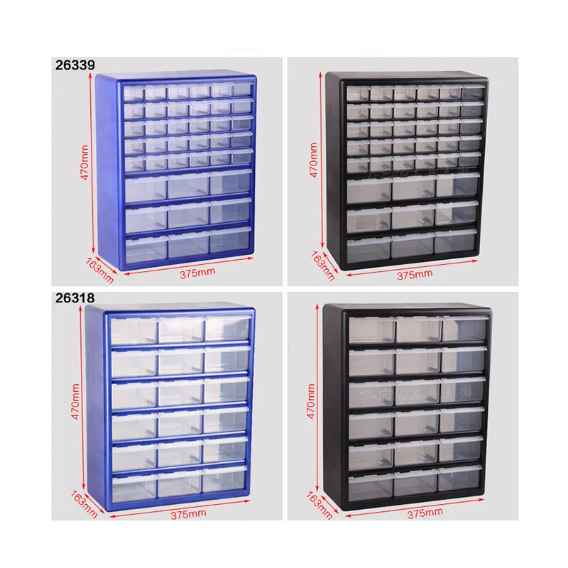 25 Drawer Parts Storage Box Classification Component Box Storage Organizer  Bins Craft Supplies for Crafts Bolts