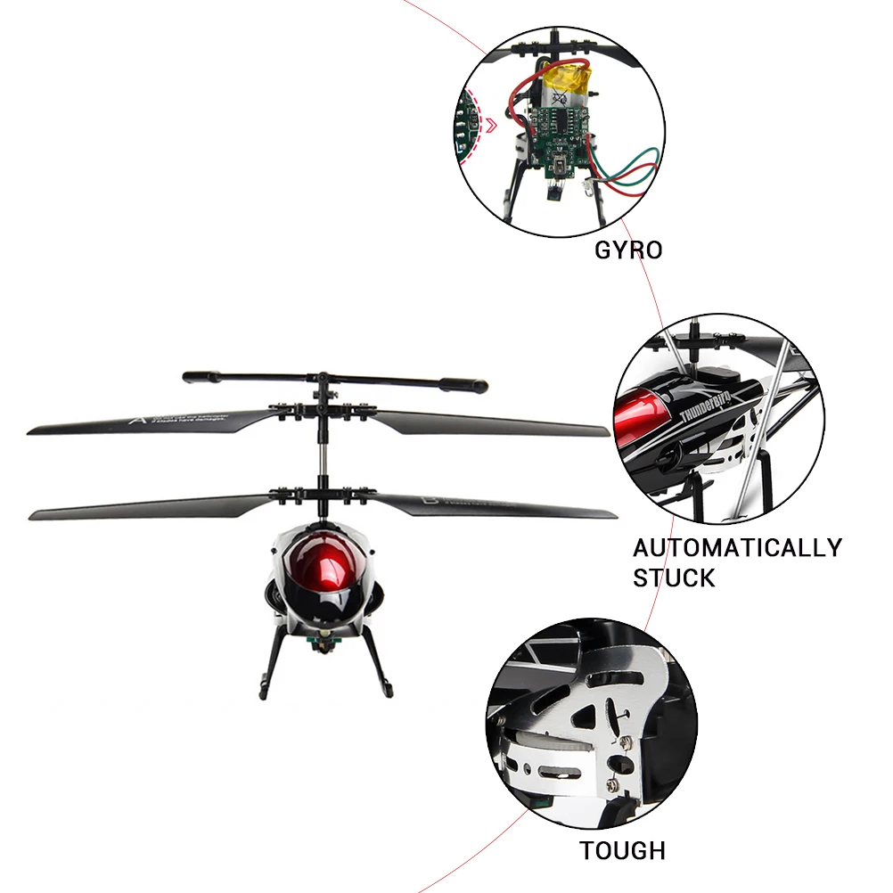 RC вертолет 3.5CH Радиоуправляемый вертолет с светодиодный свет Квадрокоптер устойчивый к тряске летающие игрушки модель, подарок для детей#20