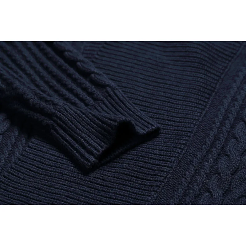 Enjeolon top brand fall winter knitted cardigan Sweaters man England style clothes Black sweater men Man casual Sweater M2029