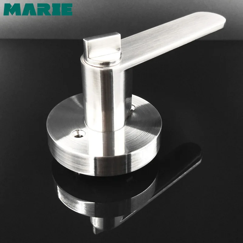 LH3007 Stainless Steel Privacy/Passage Interior Door Lock Set Brushed Nickel Bathroom Door Handle Bedroom Door Knob