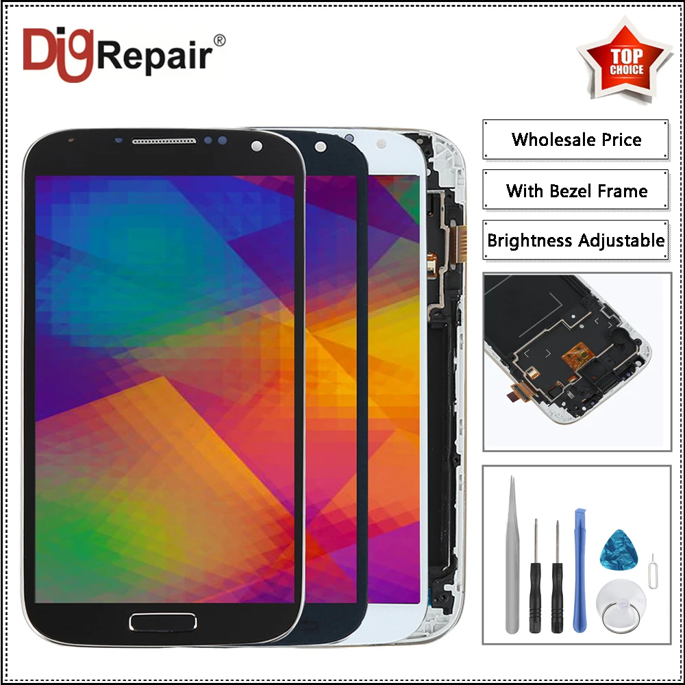 i9505 lcd High Quality For Samsung Galaxy S4 i9505 LCD Display Touch