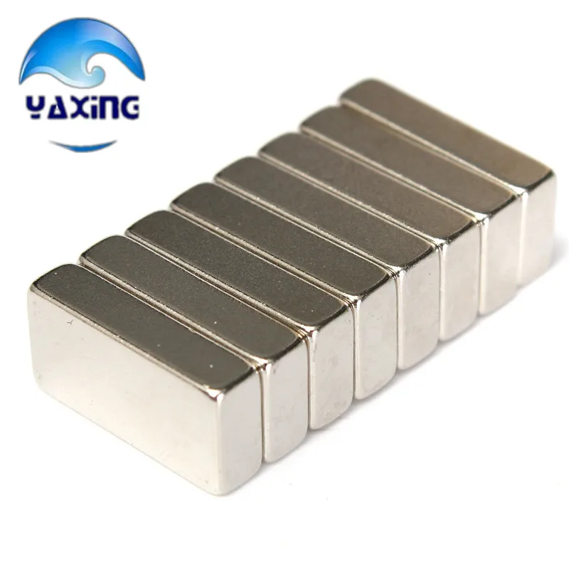 

100pcs/pack Rectangular magnets 20 x10x 5mm Strong Cuboid Block Magnet Rare Earth Neodymium Magnets