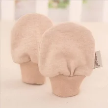 Детские рукавицы,, детские перчатки для новорожденных, хлопок, сплошной цвет, очень мягкий детский варежки, унисекс, перчатки для мальчиков и девочек