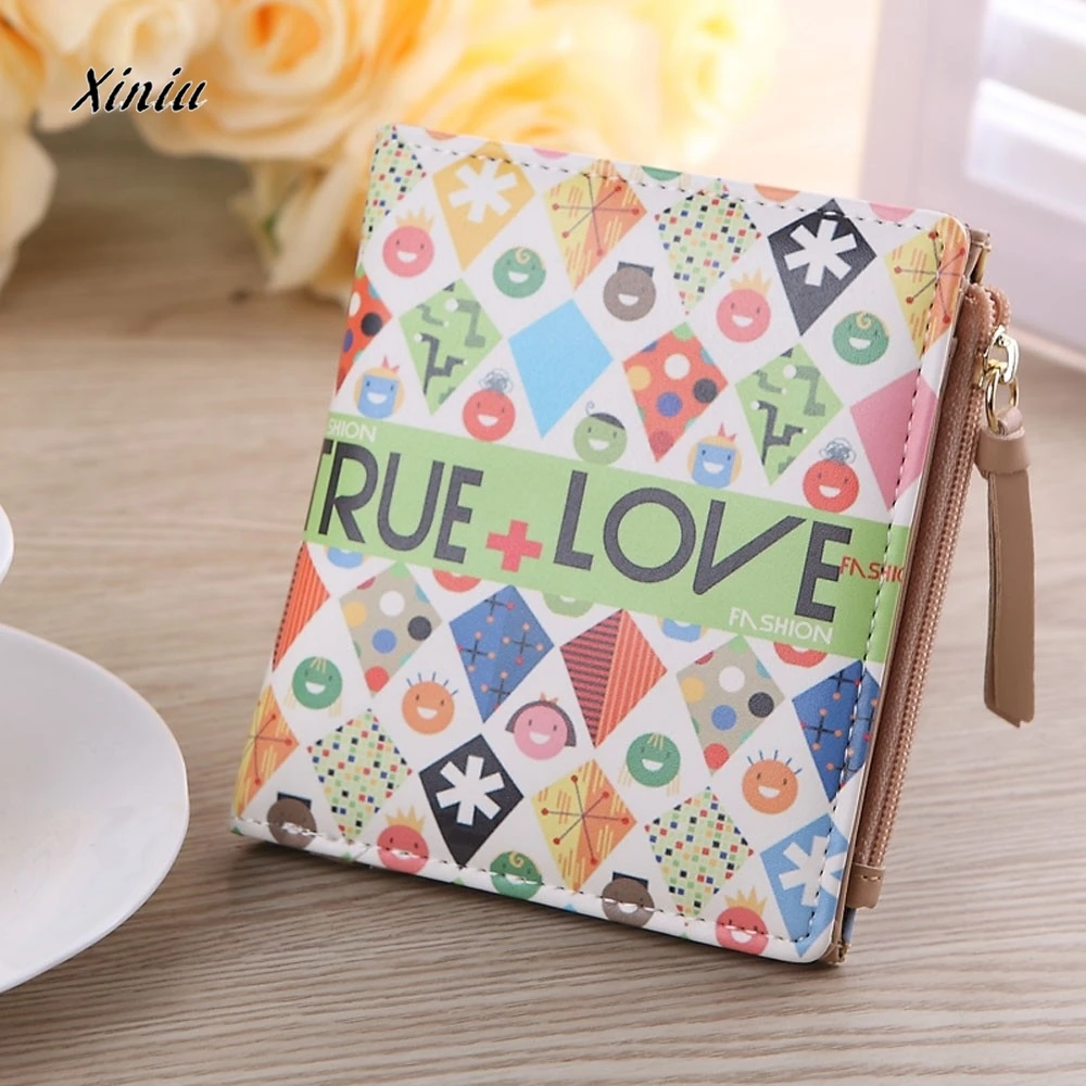 

Women Vintage Geometry Coin Clip Purse Short Wallet Clutch Handbag Women Famous Brands Luxury Wallet Designer High Quality