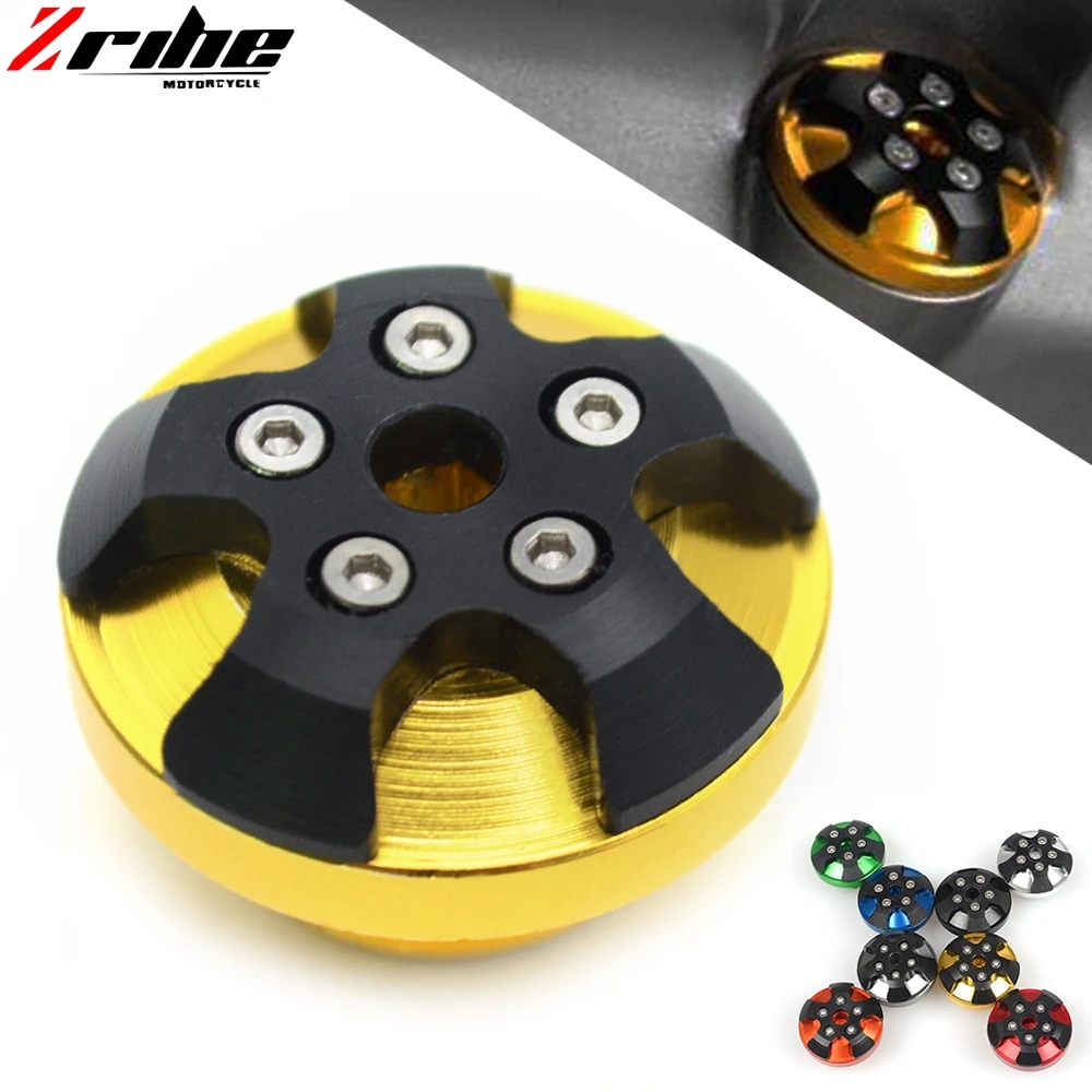 

M20*2.5 accessories Motorcycles Engine Oil CNC Filler Cap Plug Bolt Screw cover For Ducati Monster 696 796 1200 HYPERMOTARD 796