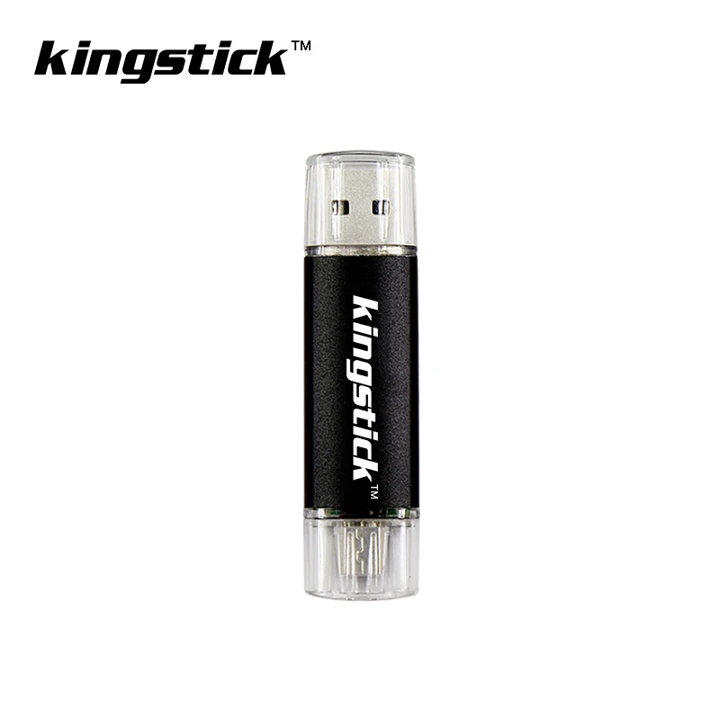 Usb-накопитель kingstick 2,0 32 Гб U диск металлический usb флеш-накопитель 4 ГБ 8 ГБ Флешка 16 ГБ флеш-накопитель usb карта памяти 64 Гб - Цвет: black