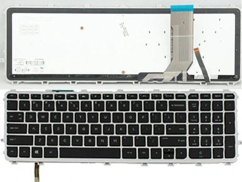 Laptop Keyboard For HP Envy 17t-j000 17t-j100 CTO 17-j099NR W// Frame Backlit