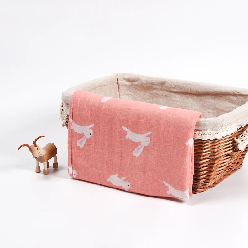 Baby Bath Blanket bath towel swaddle blanket for stroller toddler cotton gauze quilt Printing soft Breathable children BMT003 Baby Bath Blanket bath towel swaddle blanket for stroller toddler cotton gauze quilt Printing soft Breathable children BMT003