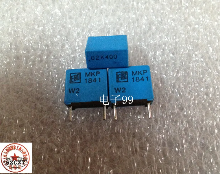 100% Новинка MKP1841 0 02 мкФ/400V 203 емкость для тонкой пленки расстояние ступни 10 мм Длина
