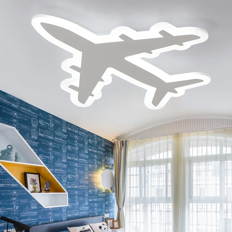 Ultra-thin-aircraft-Acrylic-led-ceiling-light-for-living-room-children-bedroom-lighting-fixtures-AC110-260V