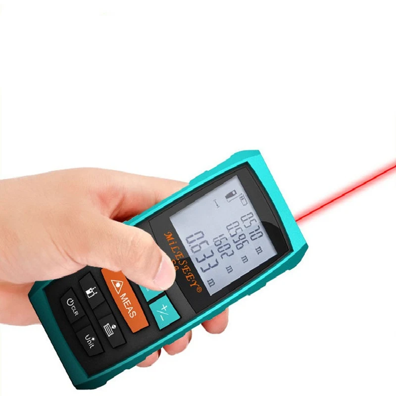 Hot Sale High Sensitivity Laser Rangefinder Handheld Laser Distance Meter Diastimeter Measuring Tools Range 40/60/80/100M