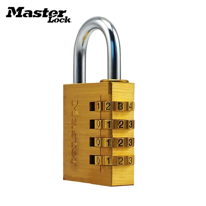 Замок с кодовым кодом Master Lock наружный водонепроницаемый нержавеющий медный