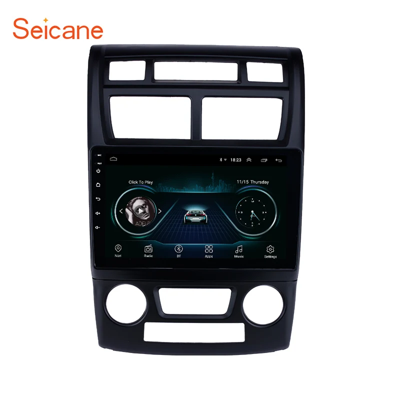 Автомобильный мультимедийный плеер Seicane для KIA Sportage Auto A/C 2007 2017 экран 2.5D Android 8 1 GPS