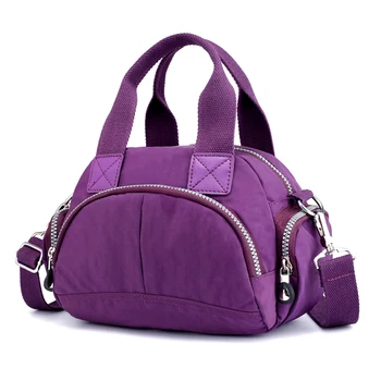 

2020 New For Women handbag Casual Solid Girls Crossbody Bag Small All Match Female Shoulder Bag Korean Nylon Female bags