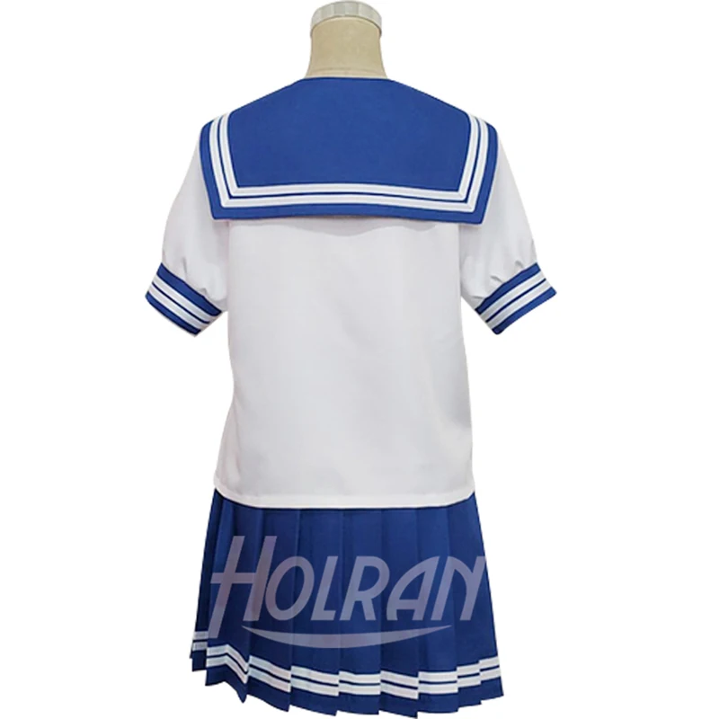 Летняя школьная форма для костюмированной вечеринки Lucky star Konata Izumi Kagami Hiiragi