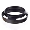 Metal Vented Lens Hood 37mm 39mm 40.5mm 43mm 46mm Screw-in Lente Protect + Lens Cap For Leica Canon Nikon Sony Olympus DLSR ► Photo 3/6