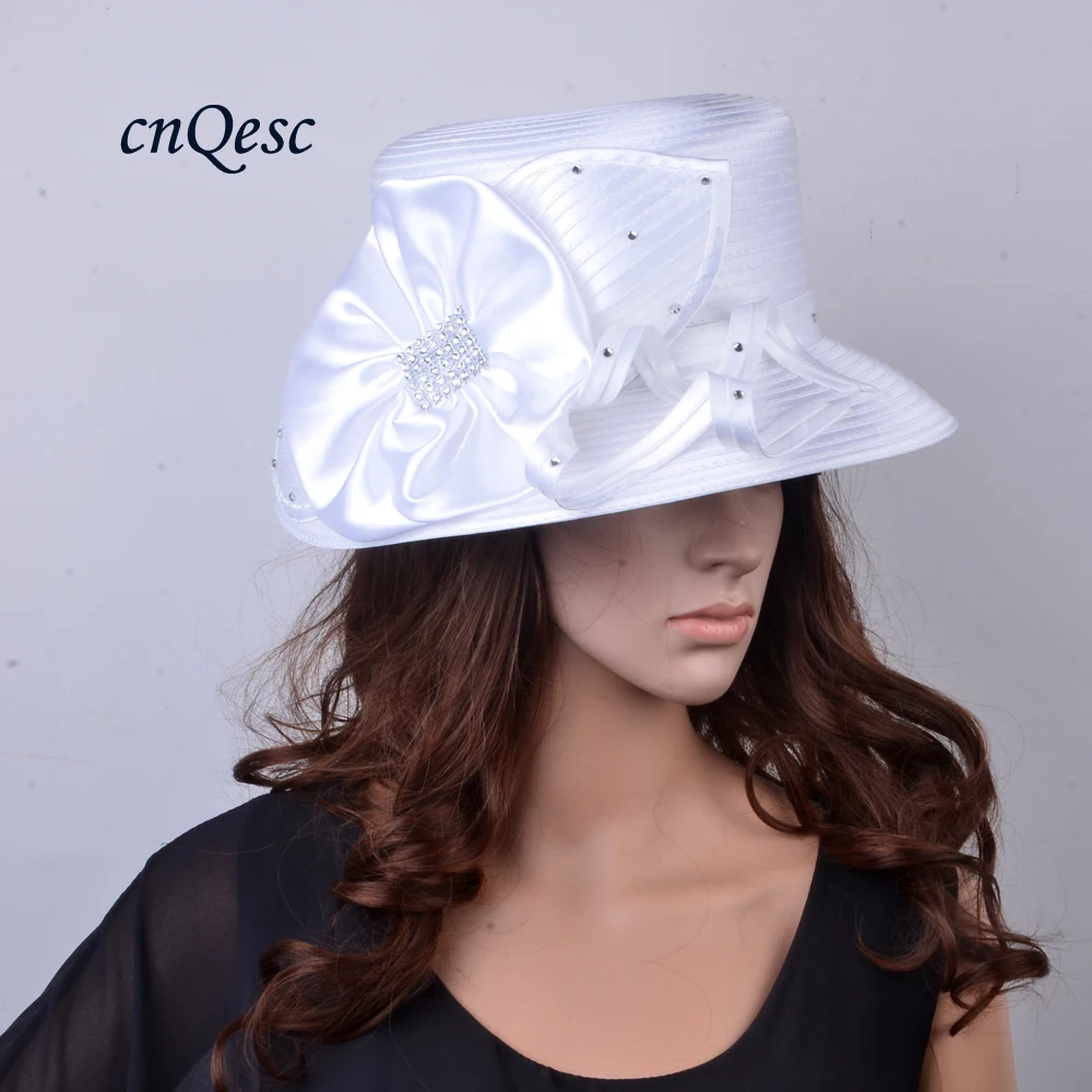 Wholesale Ladies Hats All Year Around Church Formal dress Hat for